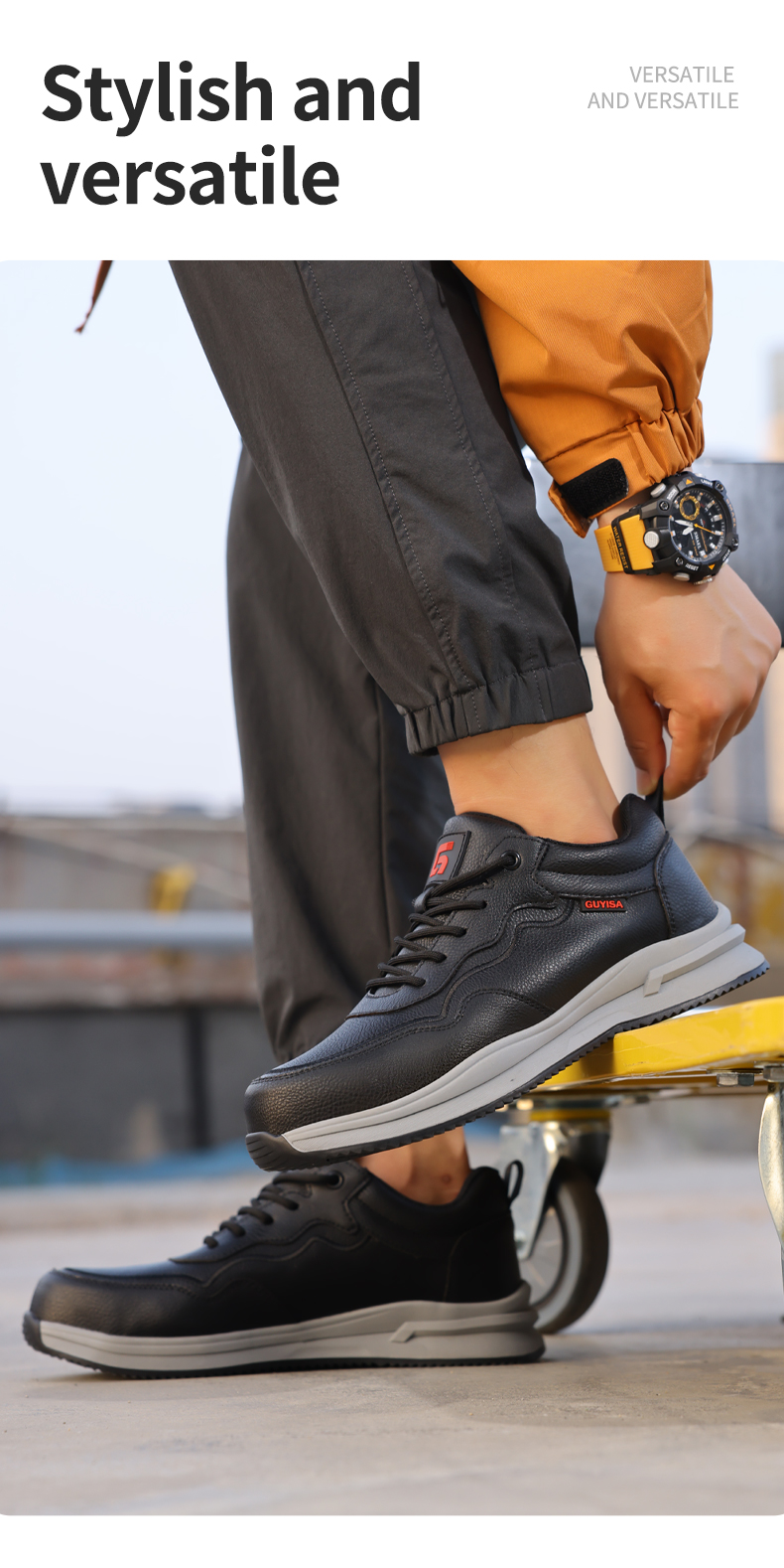 Le scarpe antinfortunistiche anti-perforazione GUYISA sono impermeabili 5078 CN39-44_voghion.com