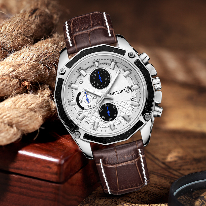 MEGIR Multifunctional Sports Men's Watch 2015_voghion.com