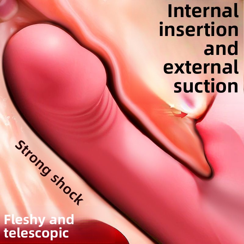 Vibrating Female Sex Toys Silent Masturbator Massager Fully Automatic Adult Telescopic Toy Dildo