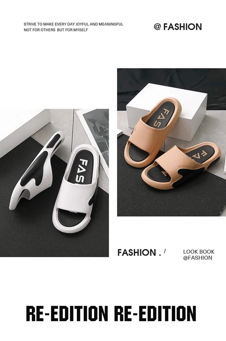 outside the for Slippers wearing in summer with a feeg of stepping on feces and thick soles that prevent slipping men_voghion.com