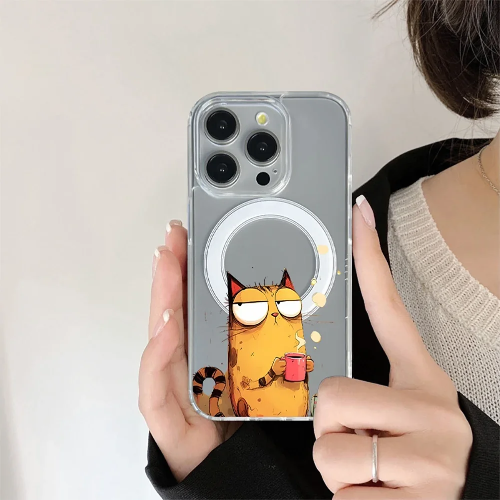 Magnetisch telefoonhoesje met leuke dieren voor de iphone_voghion.com