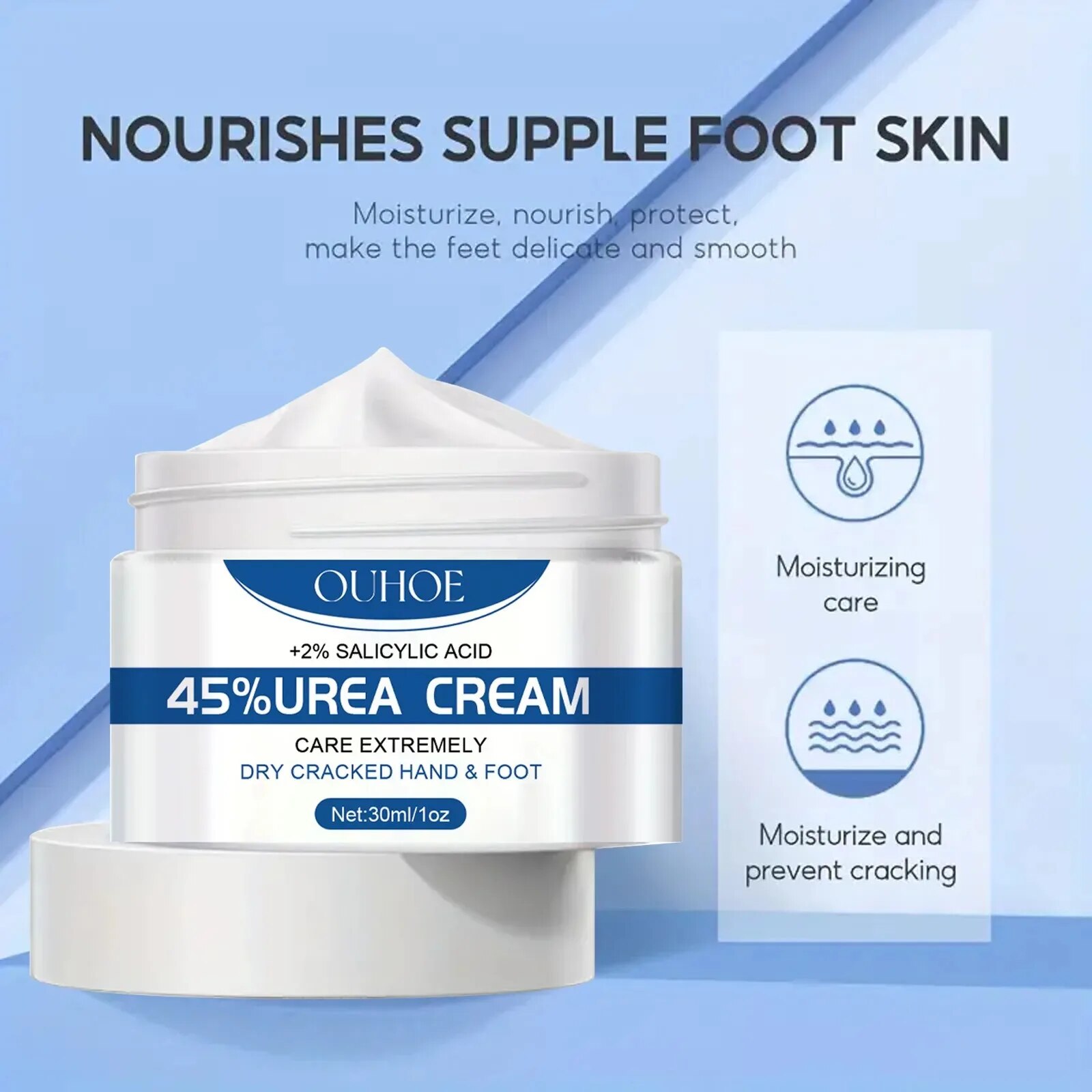Anti Secchezza Crema Per I Piedi Urea Crepa Tallone Calli Rimozione Della Pelle Morta Lenitiva Screpolature Riparazione Idratante Idratazione Mano Piedi Cura_voghion.com