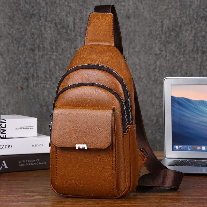 Breast Bag Crossbody Bag Men's Bag Shoulder Bag Satchel Bag Multifunctional Large-capacity Backpack Going Out Portable And Wear-resistant