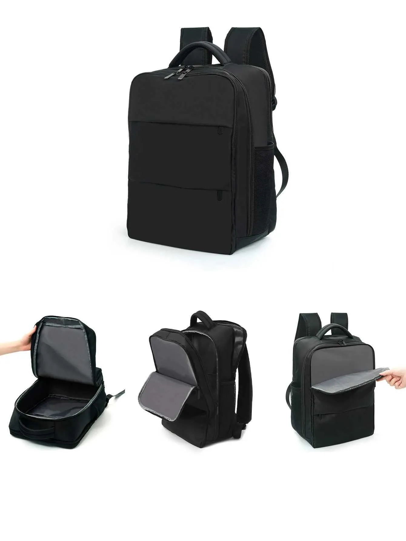 Zaino per laptop da 16 pollici unisex, grande capacità, leggero, impermeabile, resistente, multifunzionale, per viaggi d'affari_voghion.com