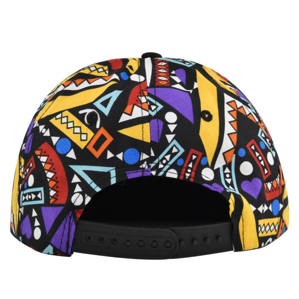 MDIV - Bedruckter Baseballhut mit flacher Krempe für Kinder, personalisierbar, Hip-Hop-Truck-Fahrer, Street-Dance-Netzhut, Größe L_voghion.com