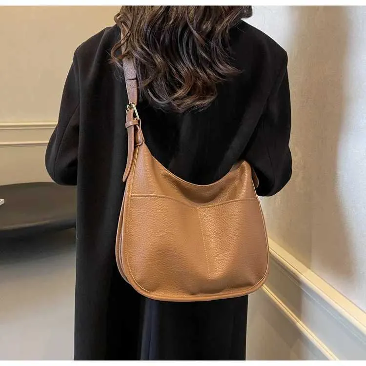 Borsa a tracolla donna retro borsa a spalla in morbida pelle_voghion.com