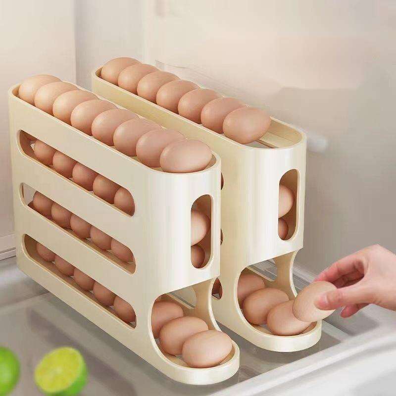 [Pedido de 1000 personas o más en 24 horas] Refrigerador doméstico, almacenamiento de alimentos congelados, caja de almacenamiento de huevos estilo cajón de cocina, automático_voghion.com