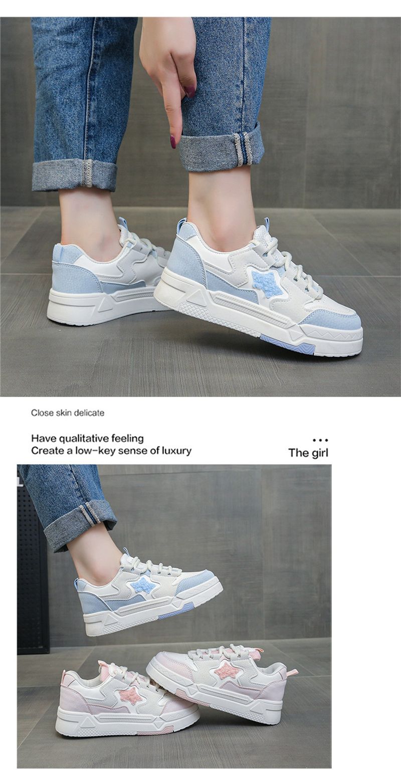 Star Little White Women New Edition Board pentru studenți primăvara și toamna cu fund gros casual sport la modă single_voghion.com