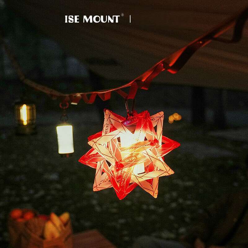 ISE MOUNT Camping în aer liber Placă PP pliabilă Culoare lucrată manual Accesorii de iluminat DIY Material abajur Polaris_voghion.com