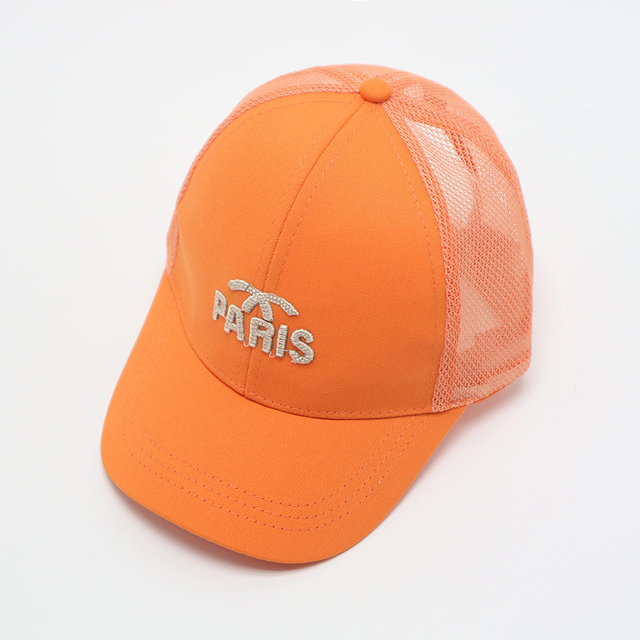 Children's baseball cap mesh cap breathable sun protection summer sunshade boys and girls baby baseball cap kids hat sun hat_voghion.com