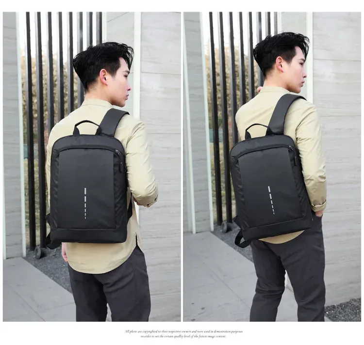 Waterproof Ultra Lightweight Back For Men Backpacks Book Bag Men's Stylish 15.6 Notebook Backpack_voghion.com