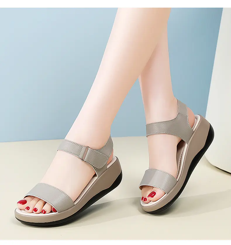 Sommerliche neue Plateau-Sandalen für Damen – lässig, vielseitig und perfekt für Strand und Freizeit_voghion.com