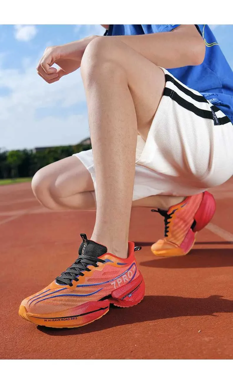 Marathon Running Shoes Breathable Lightweight Trainers For Sport_voghion.com