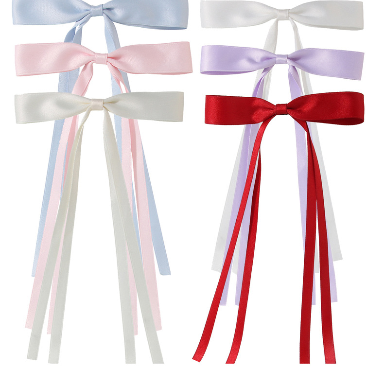 Zoete strik haarspeld voor dames haaraccessoires en styling_voghion.com