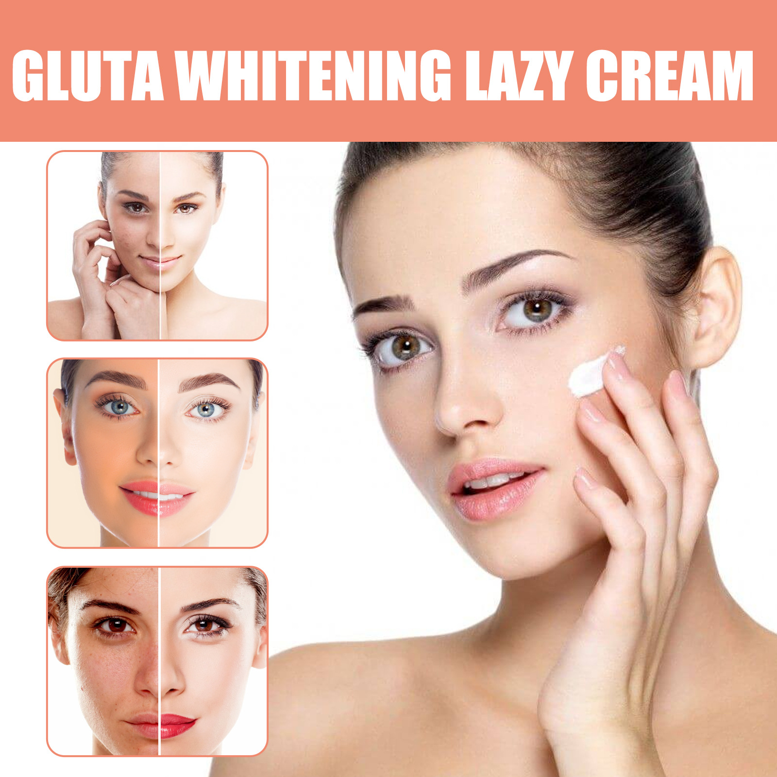 Jayswing Whitening Firms hidratează pielea feței Cremă de față cu efect de albire, hidratare, rejuvenare, lifting și reparare_voghion.com