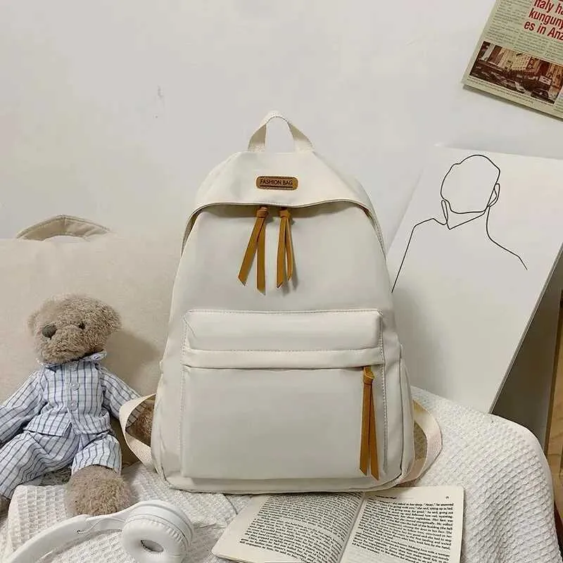 Weibliche College-Studenten Große Kapazität Computer Rucksack Freizeit Alle Klassen Geladen BücherC241031_voghion.com