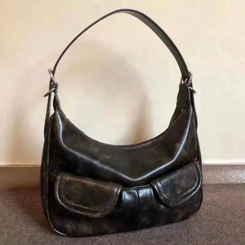 Vintage Kaffee Schulter Frauen Retro Neue Herbst Tasche Chic Casual Unterarm Tasche Weibliche Heiße Mädchen Y2k Handtasche Bolsa_voghion.com