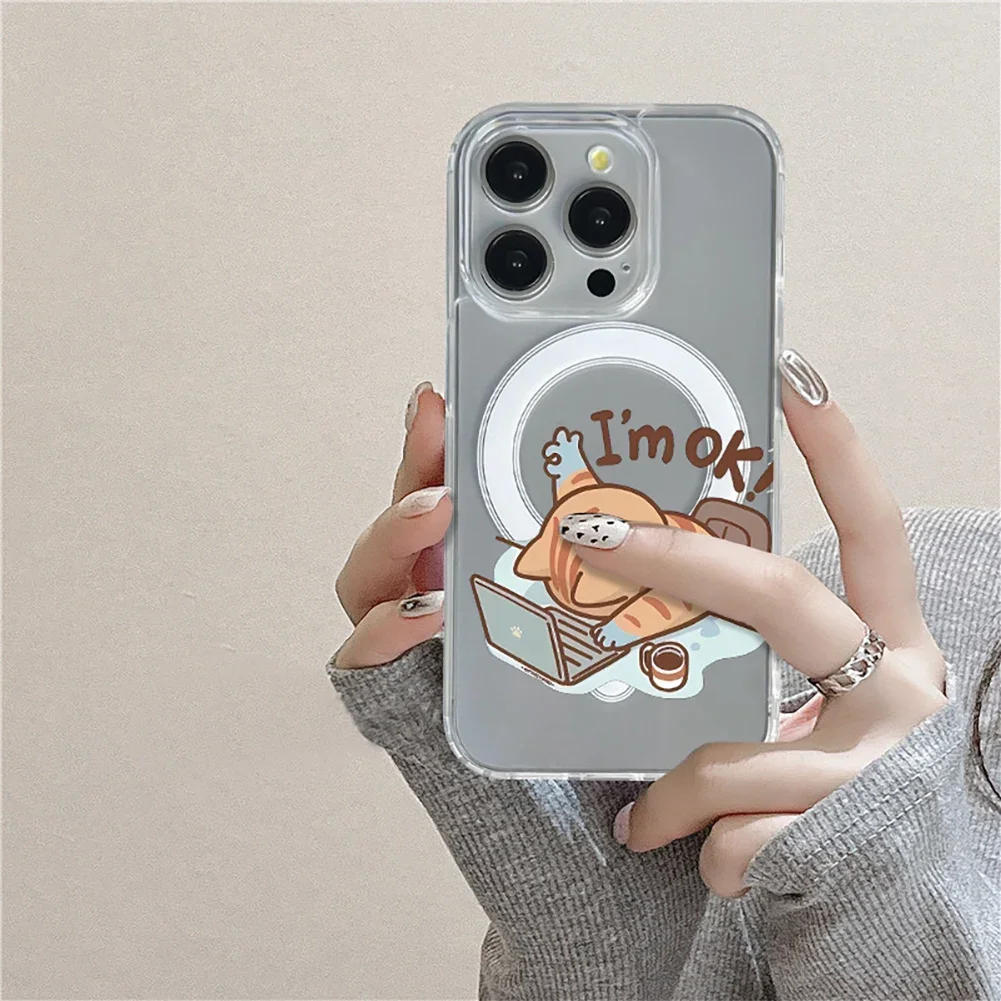 Magnetisch telefoonhoesje met leuke dieren voor de iphone_voghion.com