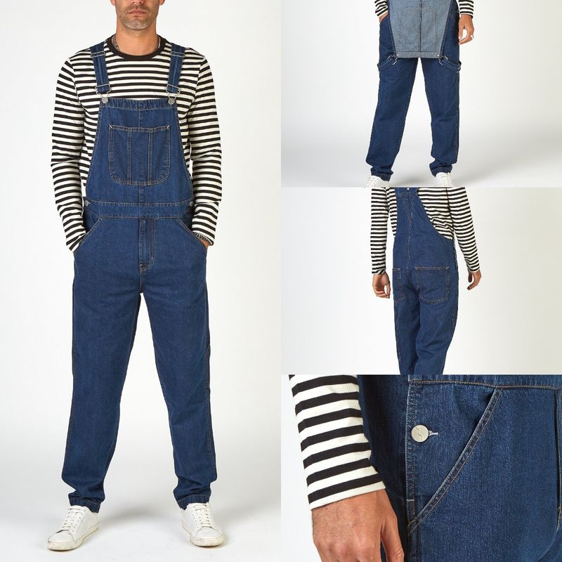 2024 Lente Herfst Denim Overalls Bretels Heren Jeans Nieuwe Broek Jumpsuit_voghion.com