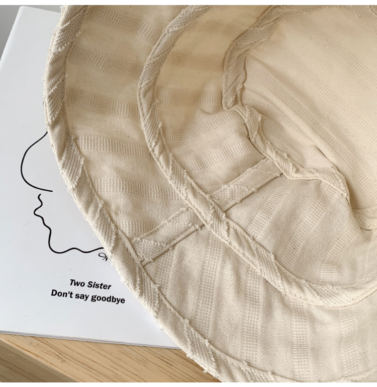 Instagram style Korean version versatile fisherman for women in spring and summer, thin shading soft girl bucket hat,_voghion.com