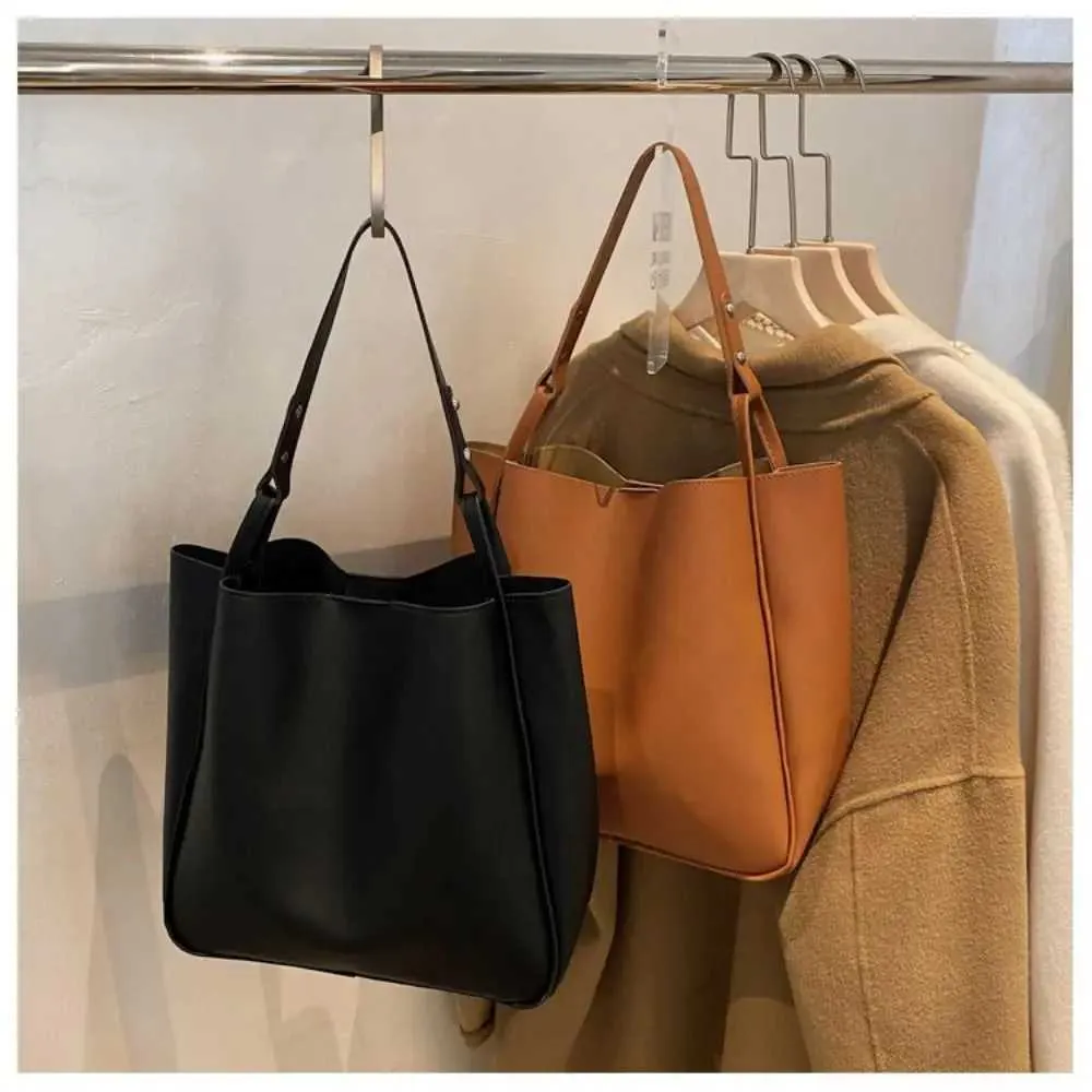 New Women Handbags PU Leather Shoulder Shopping and Travel Bags Large Capacity Females BagsC241108_voghion.com