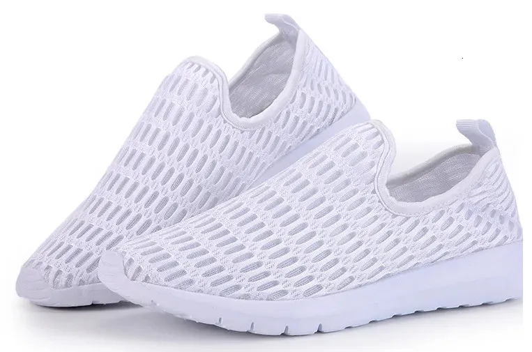 BEANNHUA Hohlgewebe Weibliches Fliegennetz Luftsport Und Freizeit Erhöhte Laufschuhe Mit Dicker Sohle 240708_voghion.com