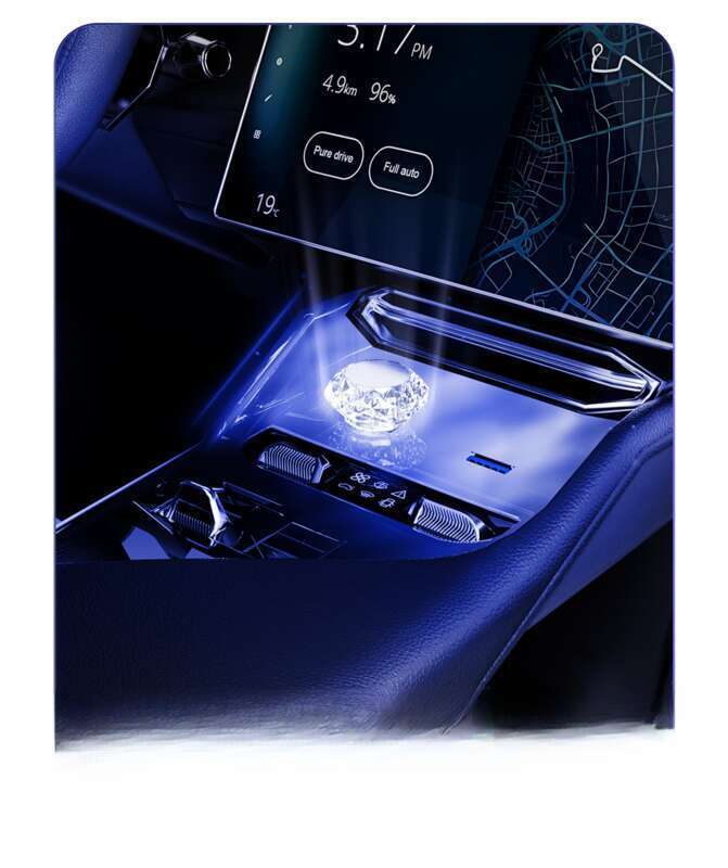 Auto LED-kleurverloop knipperende auto USB oogverblindende nacht interieurdecoratie sfeerlicht_voghion.com