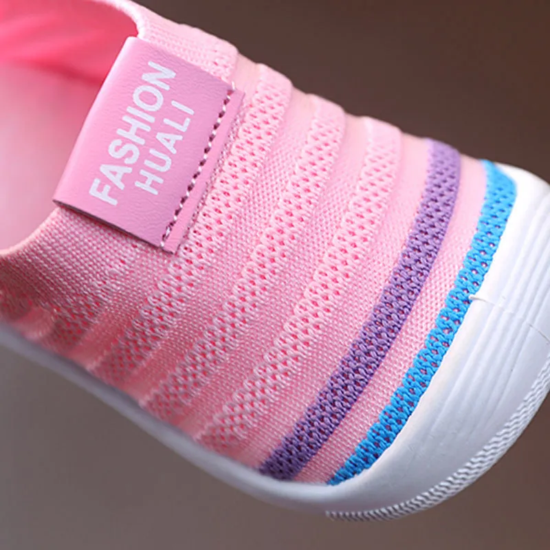 Primeros pasos para bebé, zapatos de punto para niño pequeño, suela suave, para interior y exterior, informales, Littlesprouts, para niño pequeño, talla 6_voghion.com
