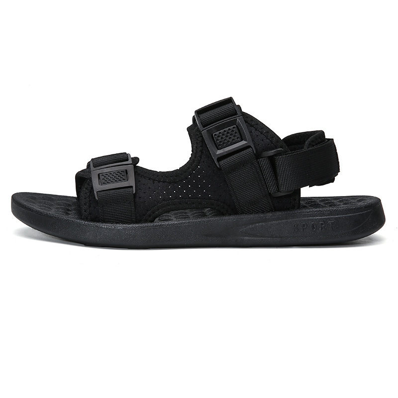 Men's sandals 2024 new men's summer trend dual-use casual beach shoes sports Roman shoes_voghion.com