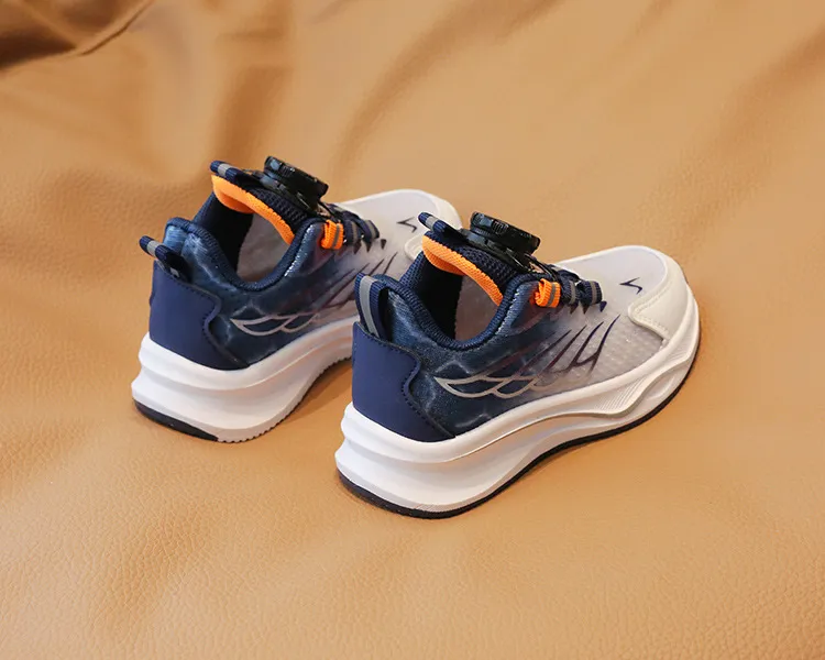 Kleinkind Sport Frühjahr Neue Junge Basketball Rotierenden Schnalle Kinder Cutefeet Mode Mädchen Licht Lauf Trainer Schuhe Größen 21_voghion.com