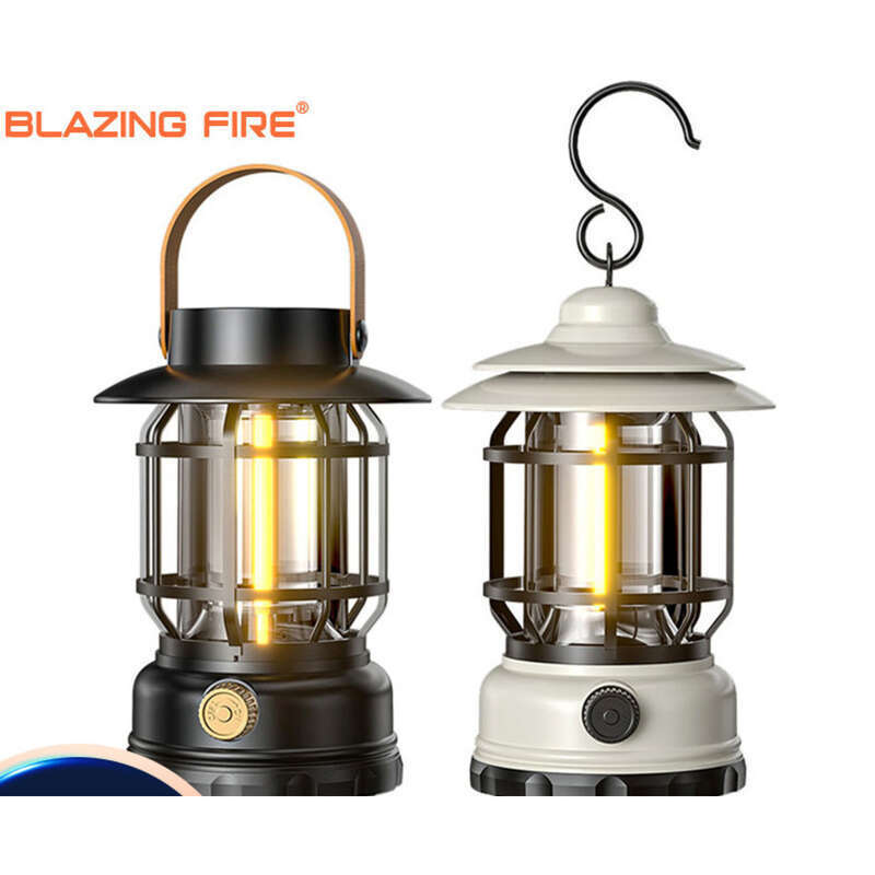 Atmosphäre Flamme Camping Lichter Zelt Pferd Laternen Outdoor Lade Laterne Geschenk_voghion.com