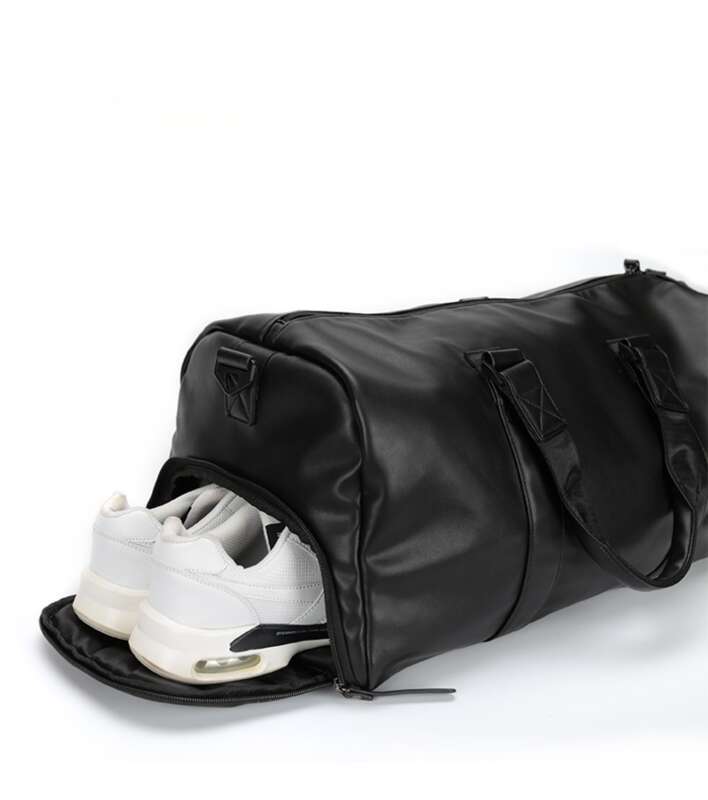 Bolso deportivo impermeable para hombre, bolso bandolera informal de viaje, bolso deportivo de cuero resistente al agua y al agua._voghion.com