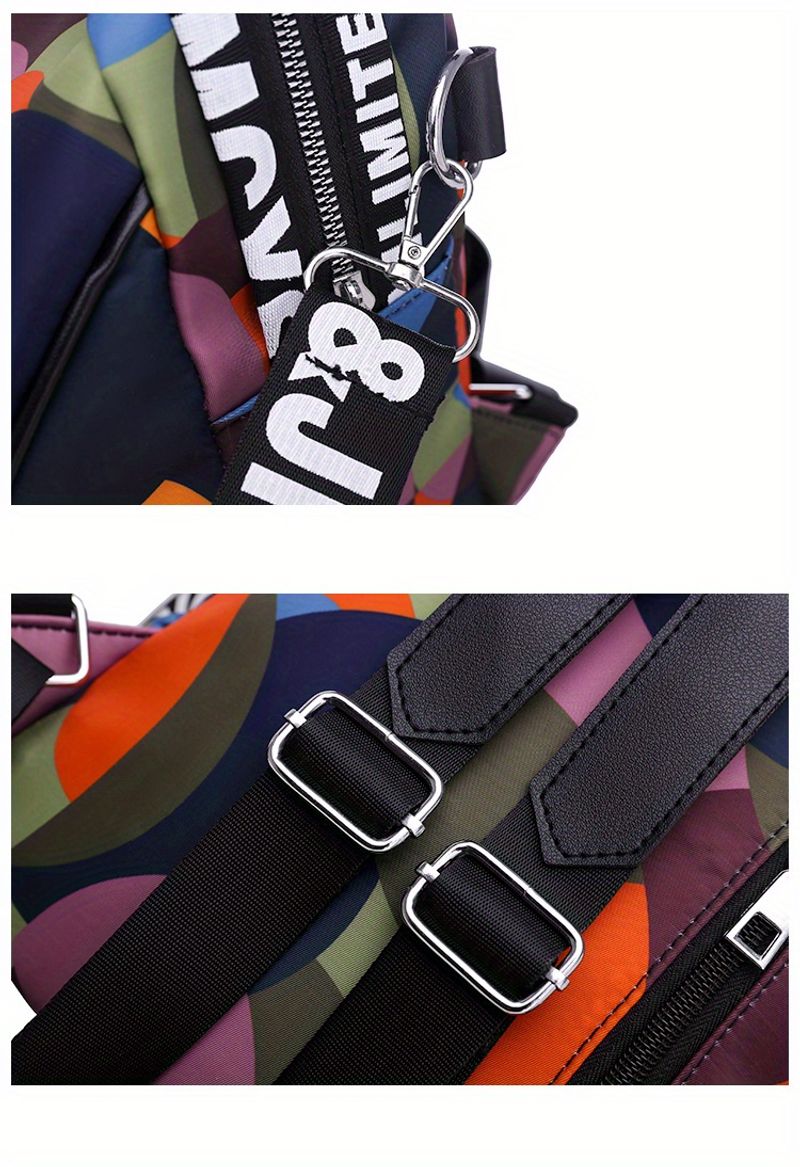 Modischer Rsack aus Oxford-Stoff, Schultasche großem Fassungsvermögen, lässige Unisex-Reisetasche mit modischem_voghion.com