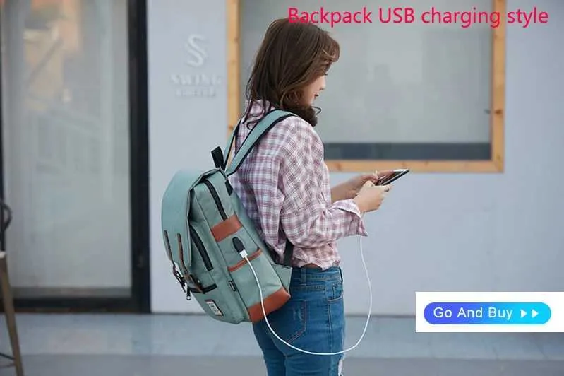 Vintage 16 zoll Laptop Rucksack Frauen Leinwand Männer leinwand Reise Freizeit Rucksäcke Retro Casual Tasche Schule Taschen Für_voghion.com
