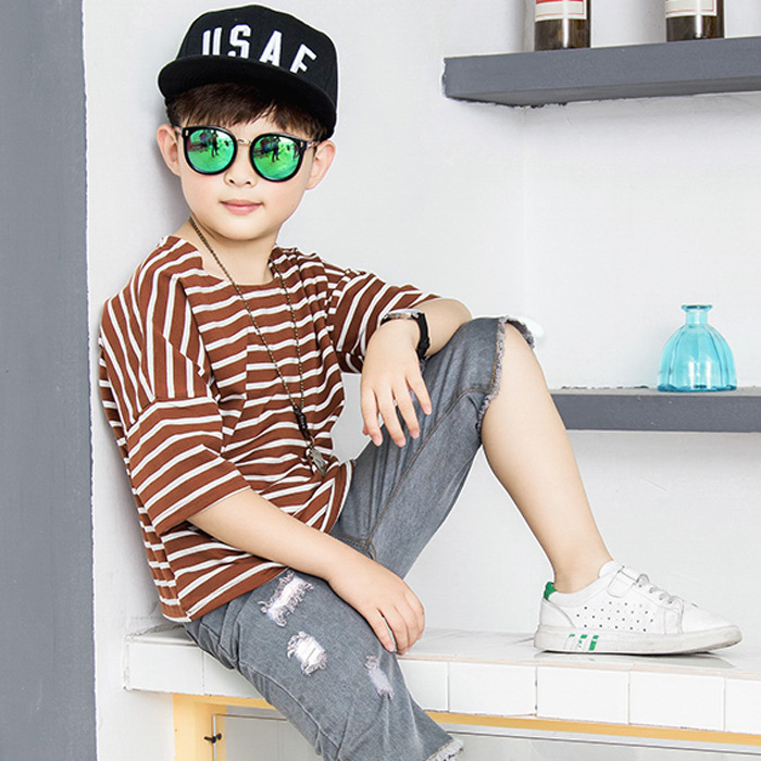 Mother&Kids Children's glasses Boys sunglasses Girls Fashion Personality Sunglasses Reflective sunglasses trend_voghion.com