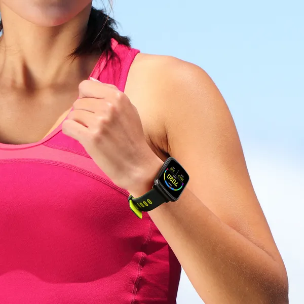 Smart Watch Fitness Tracker 1.54'' Color Screen IP68 Waterproof Activity Tracker_voghion.com