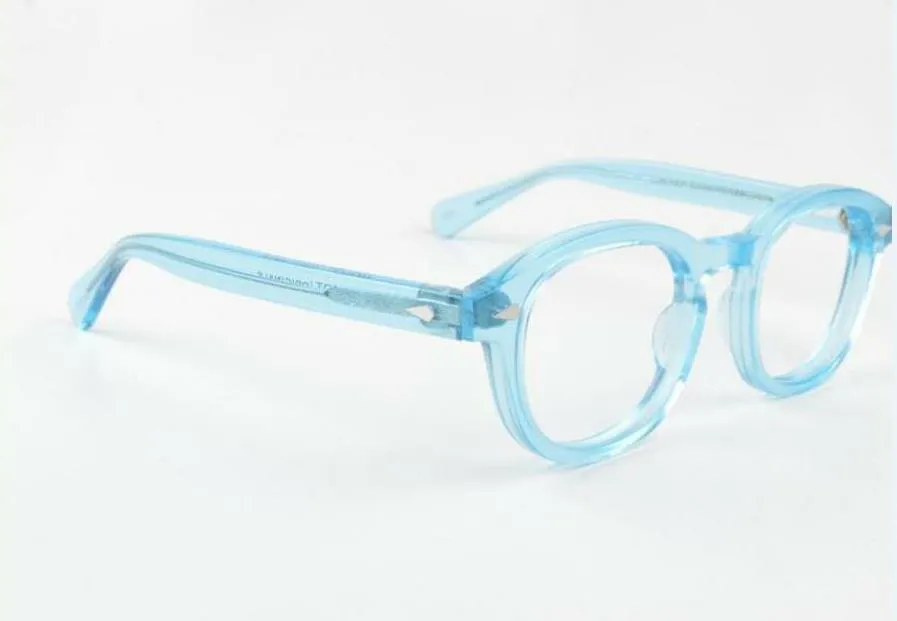 Gafas de sol de moda con monturas de varios colores, Johnny Depp, 3 tamaños, montura de gafas de sol Lemtosh de alta calidad para hombres y mujeres, con estuche._voghion.com