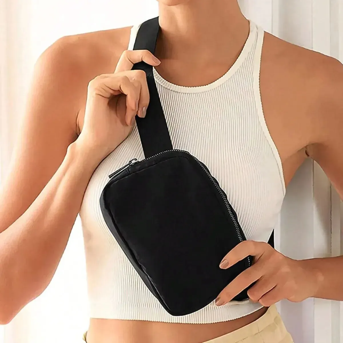 Sport Waist Bag Running Belt Bum Waterproof Cycling Women Fanny Pack Wallet Pouch Portable Phone Gym Jogging Cross-Body_voghion.com
