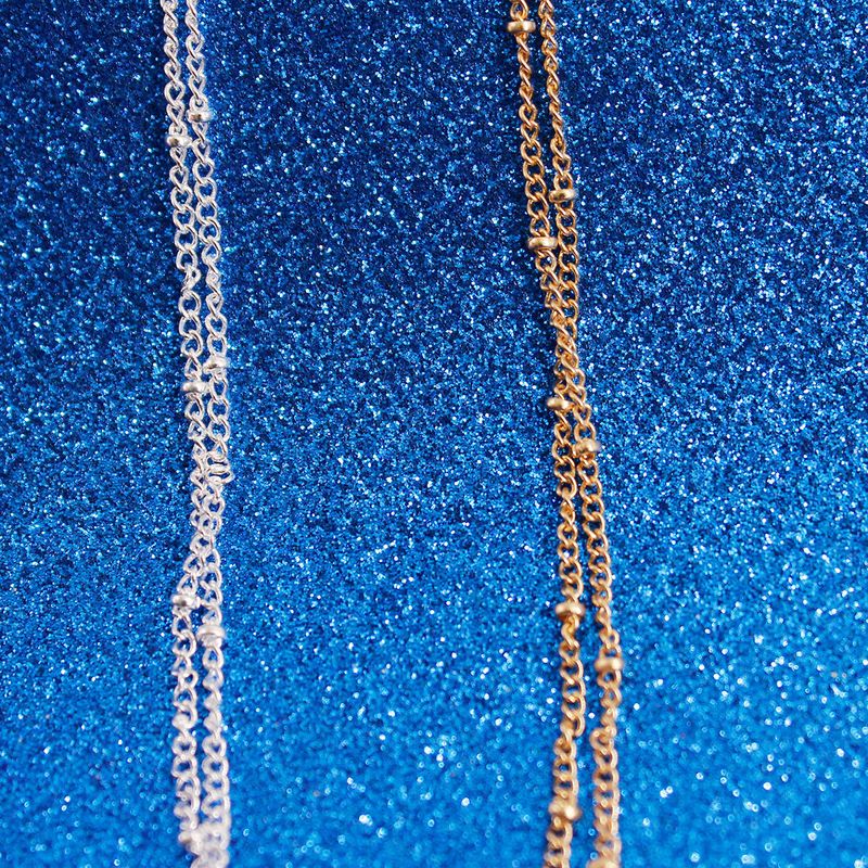 boutique Double-layer Bead Chain Bracelet Ladies Spring New Simple Cheap Hand Jewelry_voghion.com