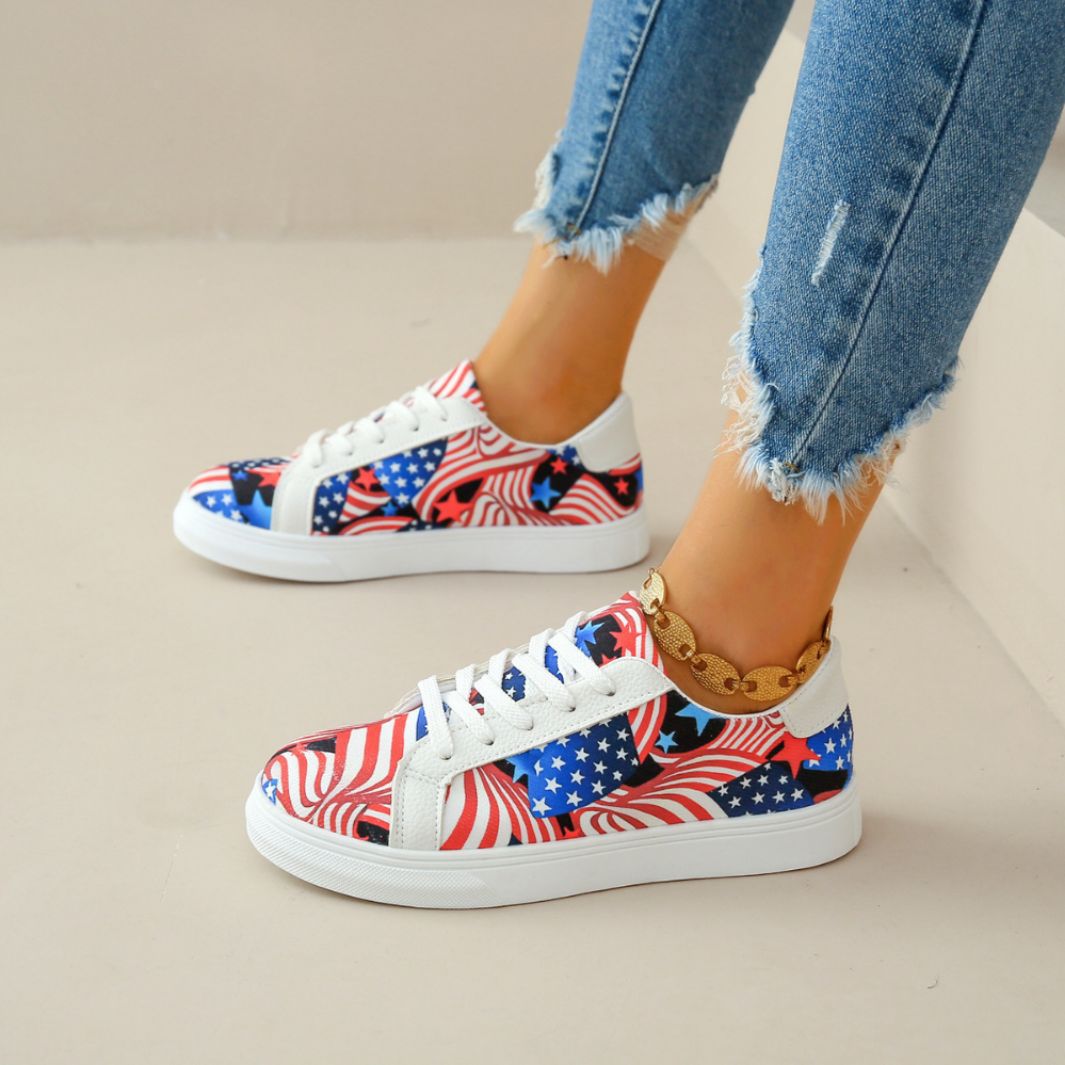 Women's low-top breathable canvas shoes_voghion.com