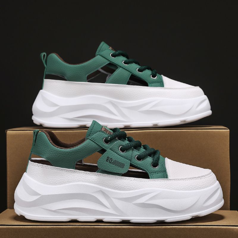 Sunshine Summer Frame Atmungsaktive Casual Student Trend Herren Board Schuhe Mode_voghion.com