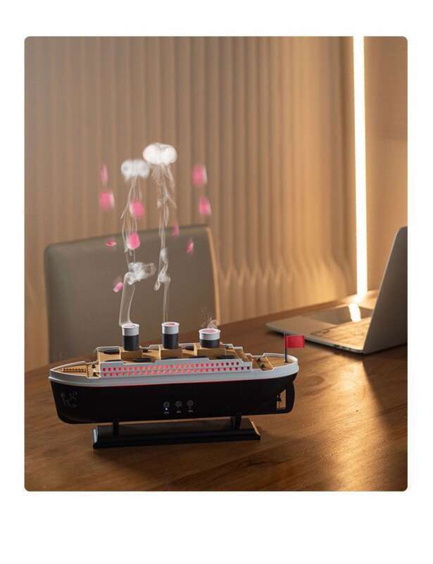 【Timerfunksjon】 Skip Aromaterapi Elektromekanisk Konkurranse Luftfukter Soverom Hjemmekontor Ornament Atmosfære_voghion.com