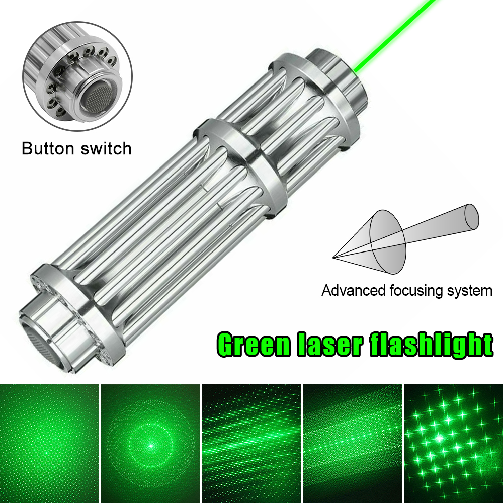 Outdoor Green Light Beam Pointer Pen 2000m 532nm Visible Lazer Bem Dot Zoomable_voghion.com
