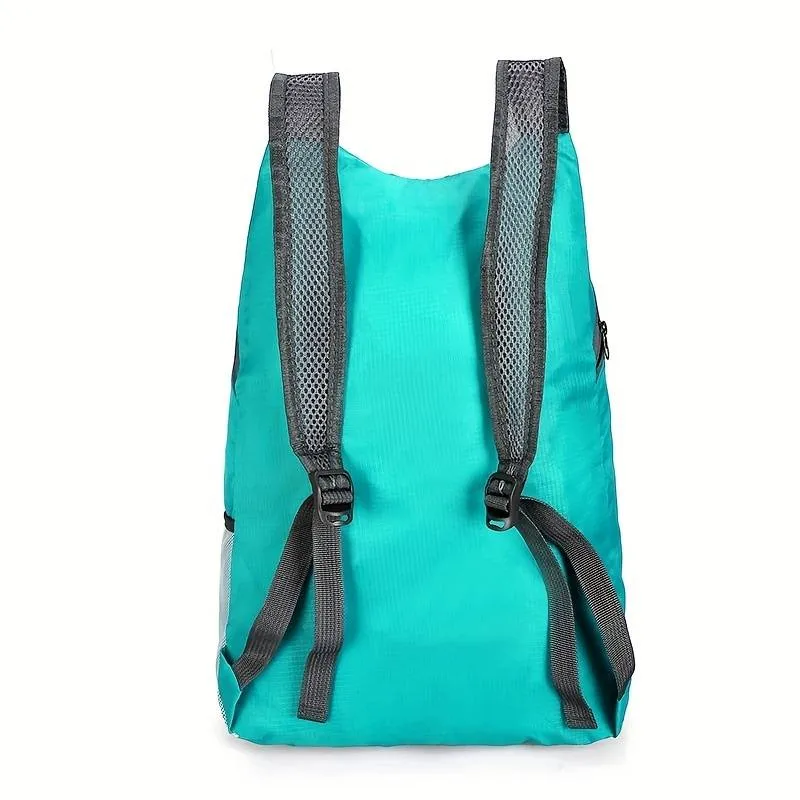 Men And Women's Lightweight Foldable Backpack Outdoor Travel Sports Bag Durable Water-Resistant And Comfortable Knapsack_voghion.com
