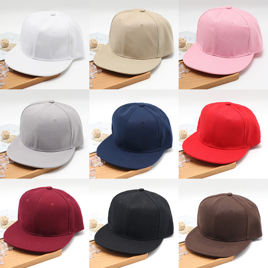 Flat brim baseball cap street casual fashion all-match flat brim cap men's student women's summer sunshade_voghion.com