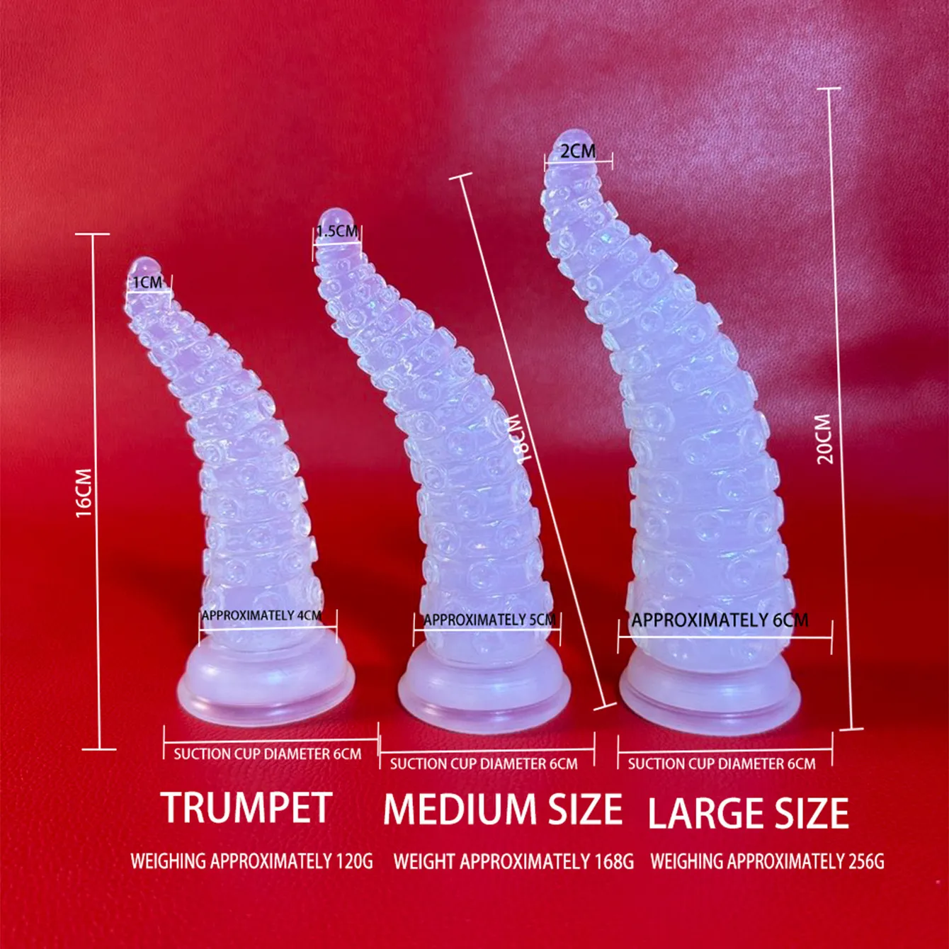 9i Dildo Künstlich geformtes Masturbationsgerät für Frauen Erwachsene Lieferungen Magic Dragon Transparenter Butt Plug_voghion.com