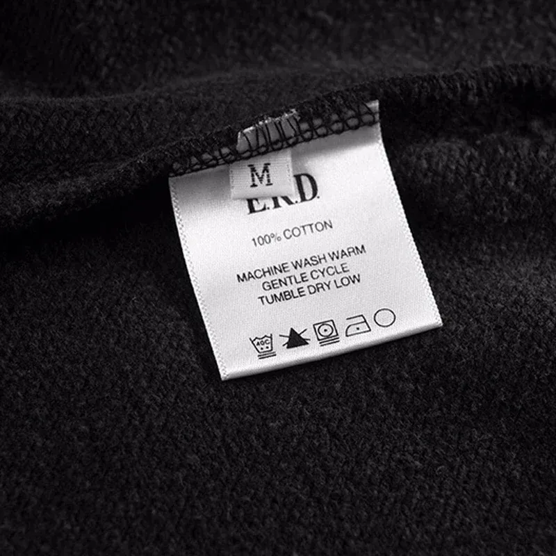 Felpe con cappuccio da uomo, 24FW, qualità Strtwear, vintage, lavato, nero, danneggiato, Enfants Riches Deprimes, felpa con cappuccio da uomo e da donna, 1 etichetta_voghion.com