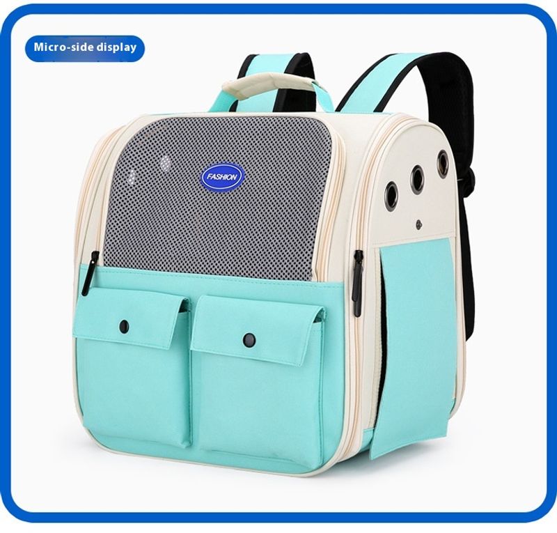 Weltraumtasche, tragbare Katzentasche, Weltrauabine, Hand-Haustiertasche, Hund, atmungsaktiv, Heimtierbedarf_voghion.com