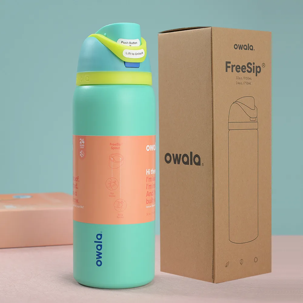 Chaleira esportiva para frutas - 700ml ｜ Canudo e alça ｜ Estética UE_voghion.com