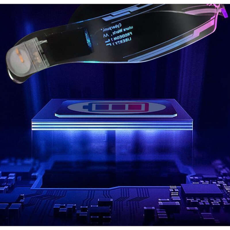 Ochelari de încărcare luminoși Salt Di Viitor Tehnologie Rețea Cyberpunk Popular Science Fiction Fotografie de club de noapte_voghion.com